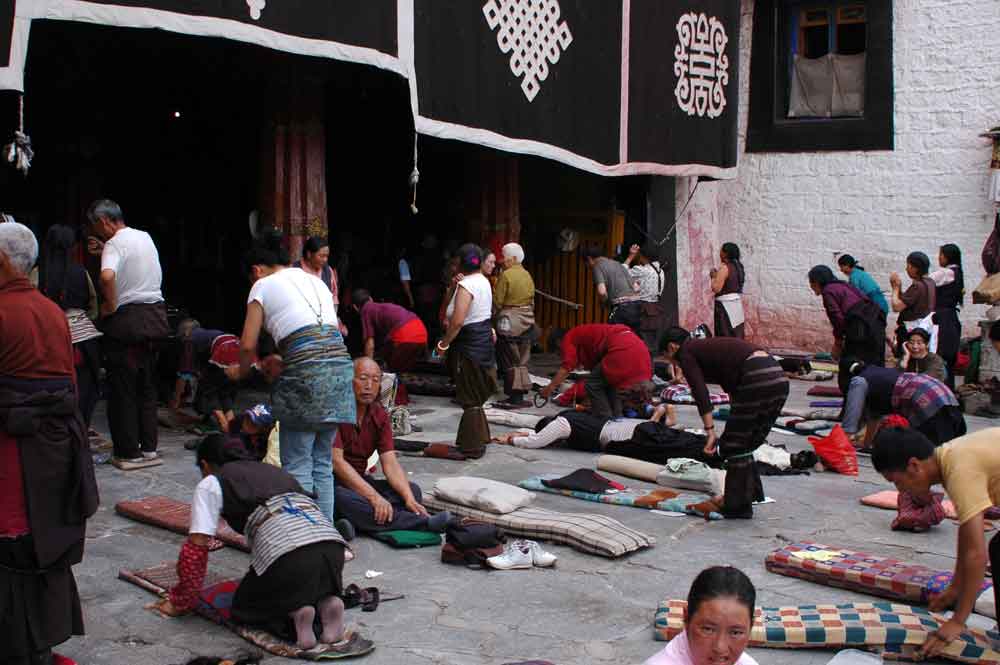 27 - Tibet - Lhasa, templo de Jokhang